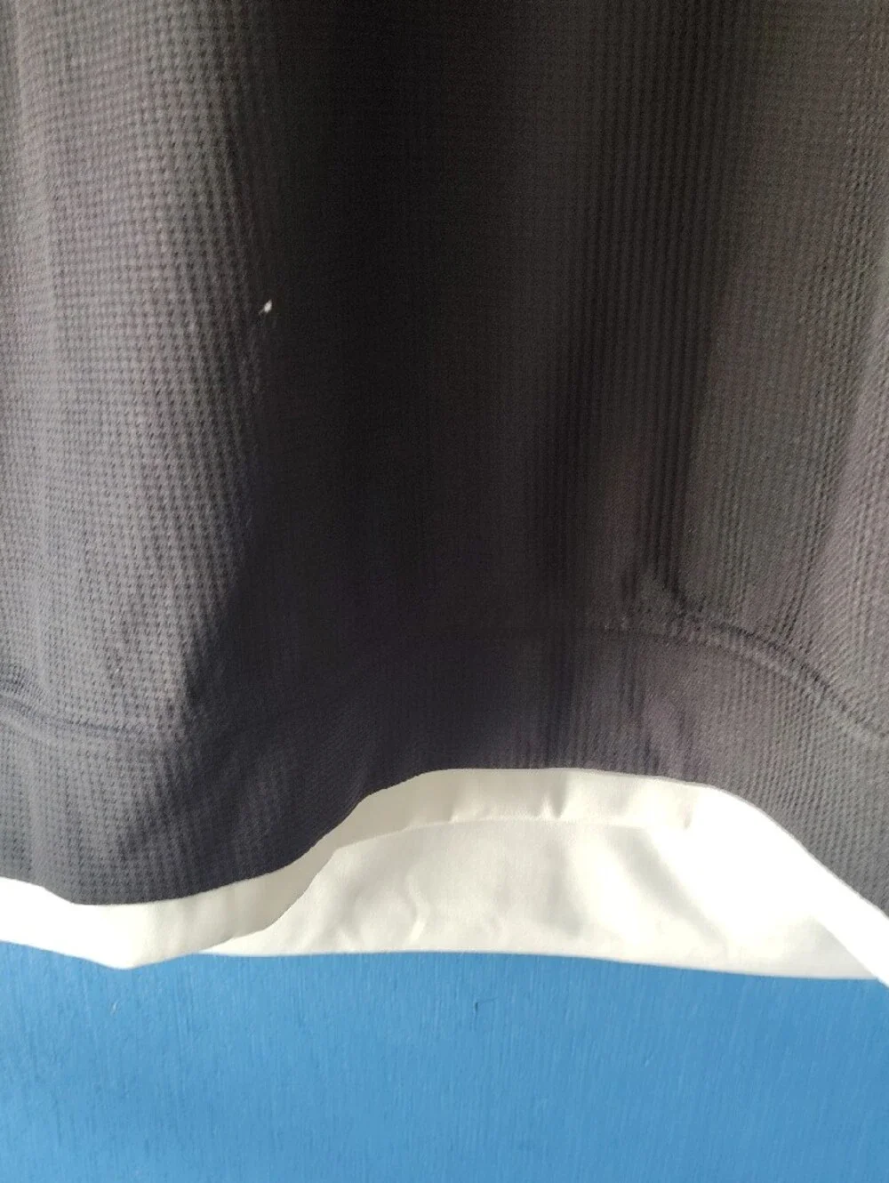 The North Face Black Tee with White Logo